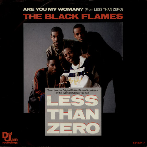 The very rare Black Flames 7 inch single with Glenn Danzig B-side. Image courtesy <a href='http://www.misfitscollectors.com'>MisfitsCollectors.com</a>.